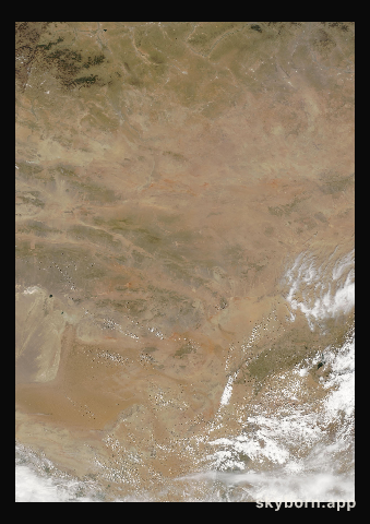 The Earth on 21 May 2009 · Gobi Desert