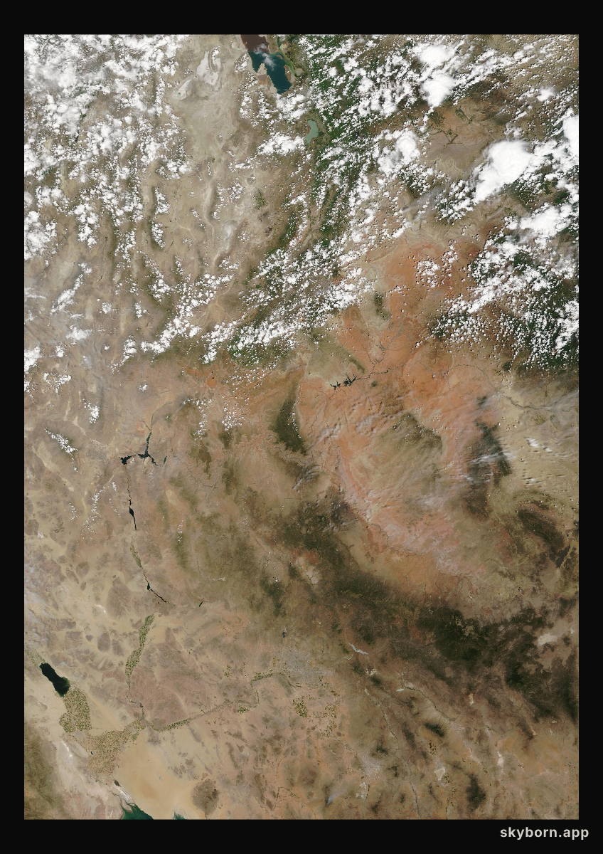 The Earth on 15 June 2009 · Colorado Plateau