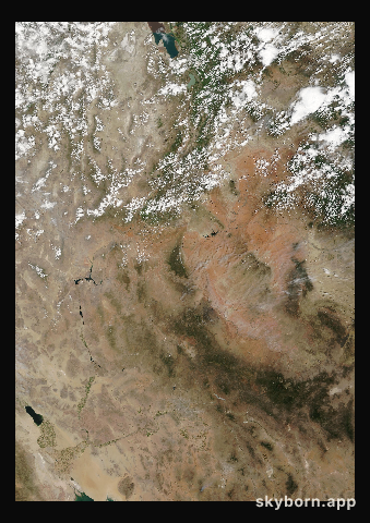 The Earth on 15 June 2009 · Colorado Plateau