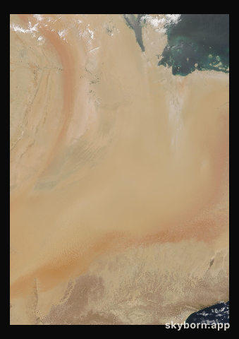 The Earth on 16 June 2009 · Empty Quarter, Arabia