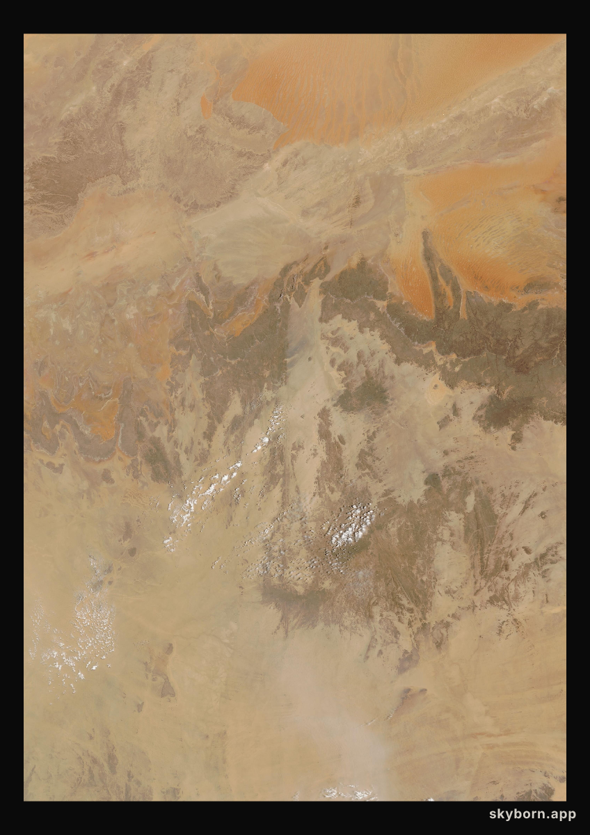 The Earth on 20 June 2009 · Sahara, Algeria
