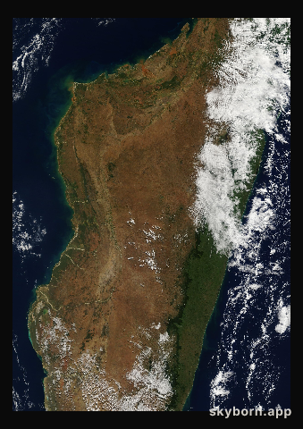 The Earth on 24 June 2009 · Madagascar