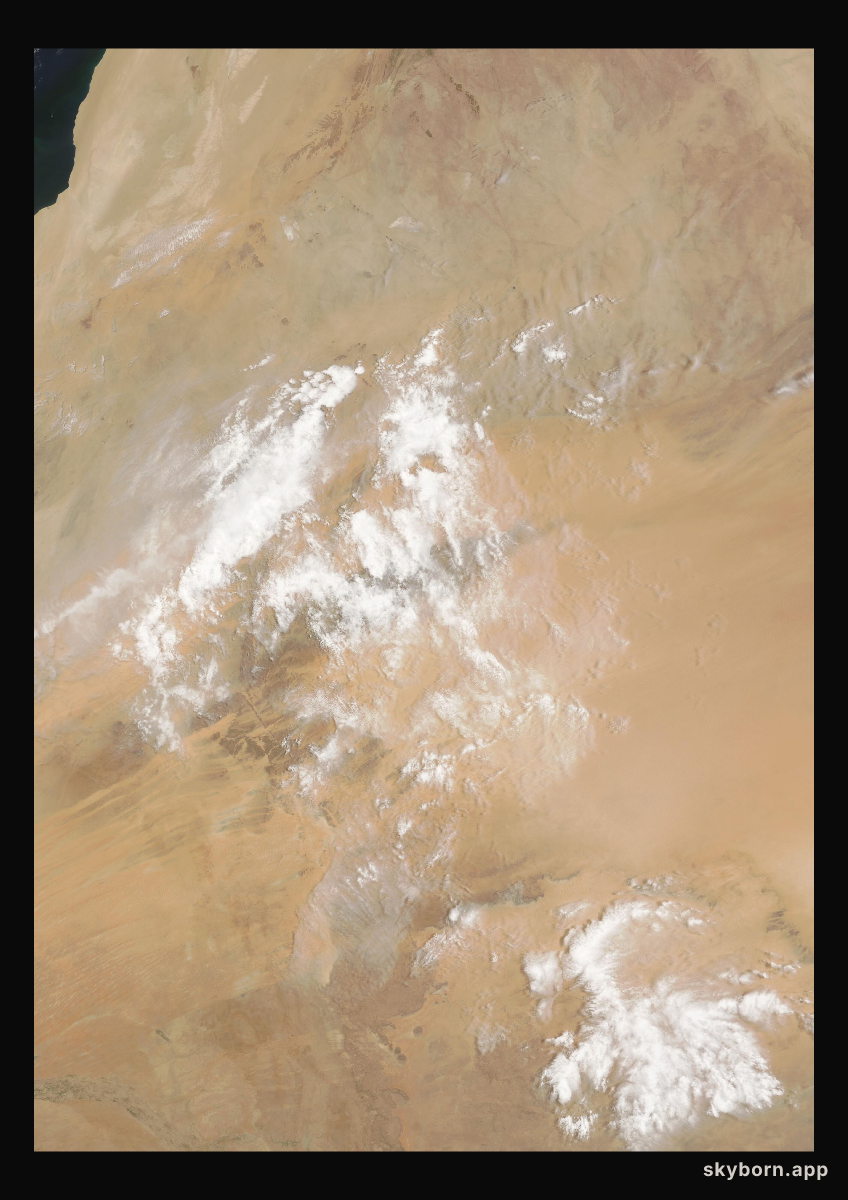 The Earth on 26 June 2009 · Eye of the Sahara, Mauritania