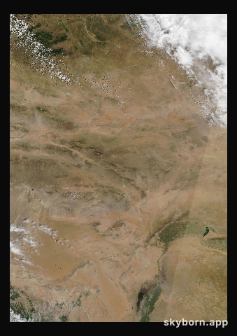 The Earth on 28 June 2009 · Gobi Desert