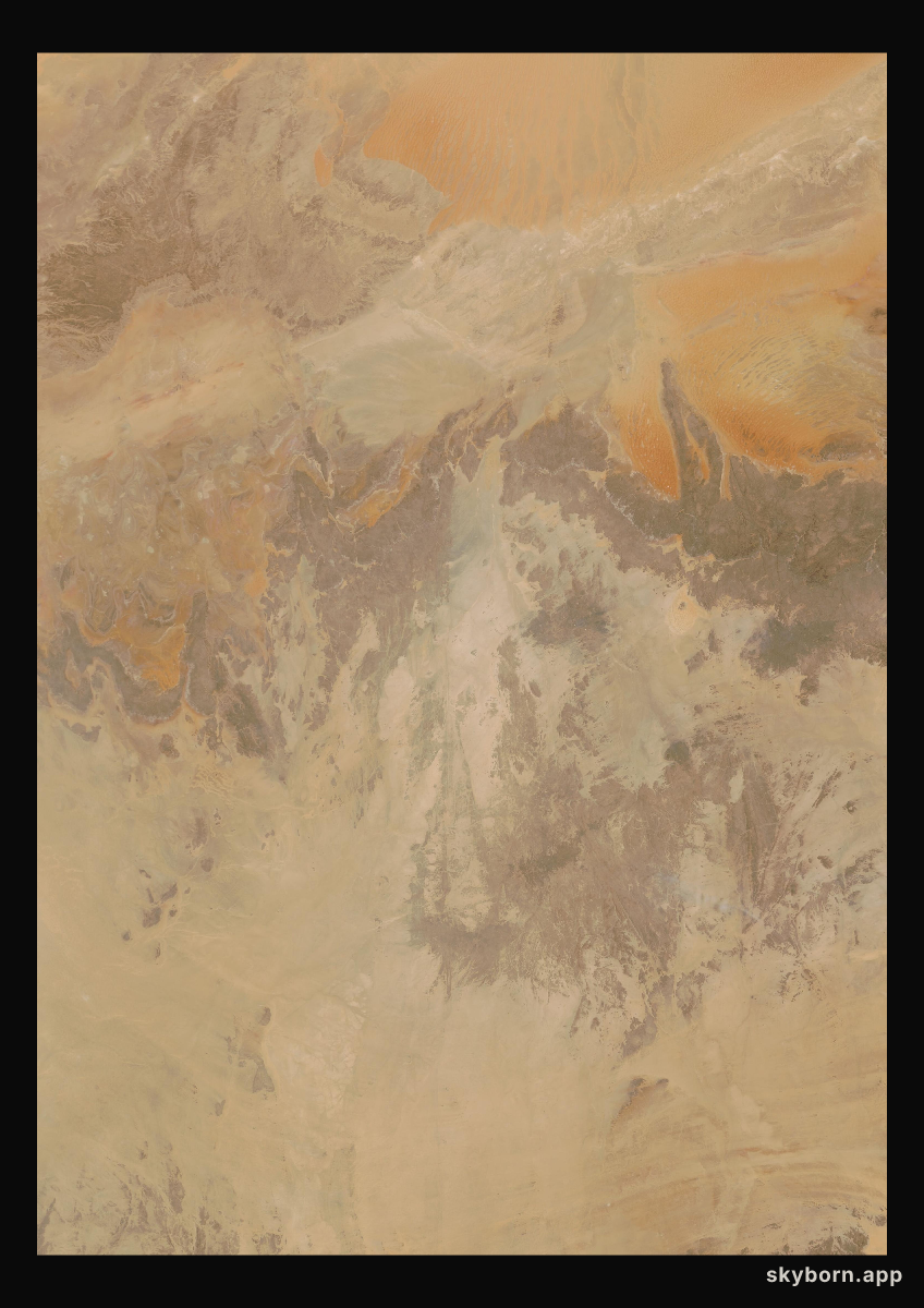 The Earth on 24 July 2009 · Sahara, Algeria