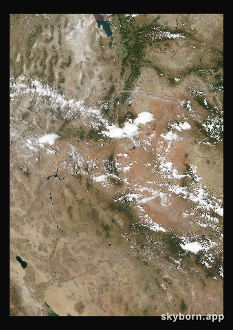 The Earth on 28 July 2009 · Colorado Plateau