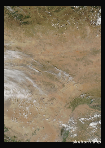 The Earth on 1 September 2009 · Gobi Desert