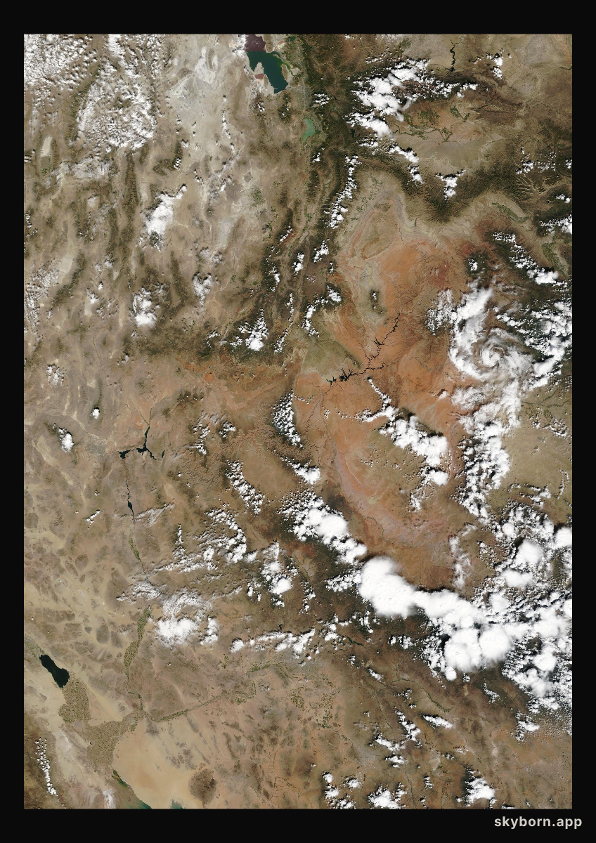 The Earth on 19 September 2009 · Colorado Plateau