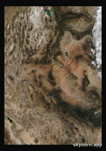 The Earth on 22 September 2009 · Colorado Plateau