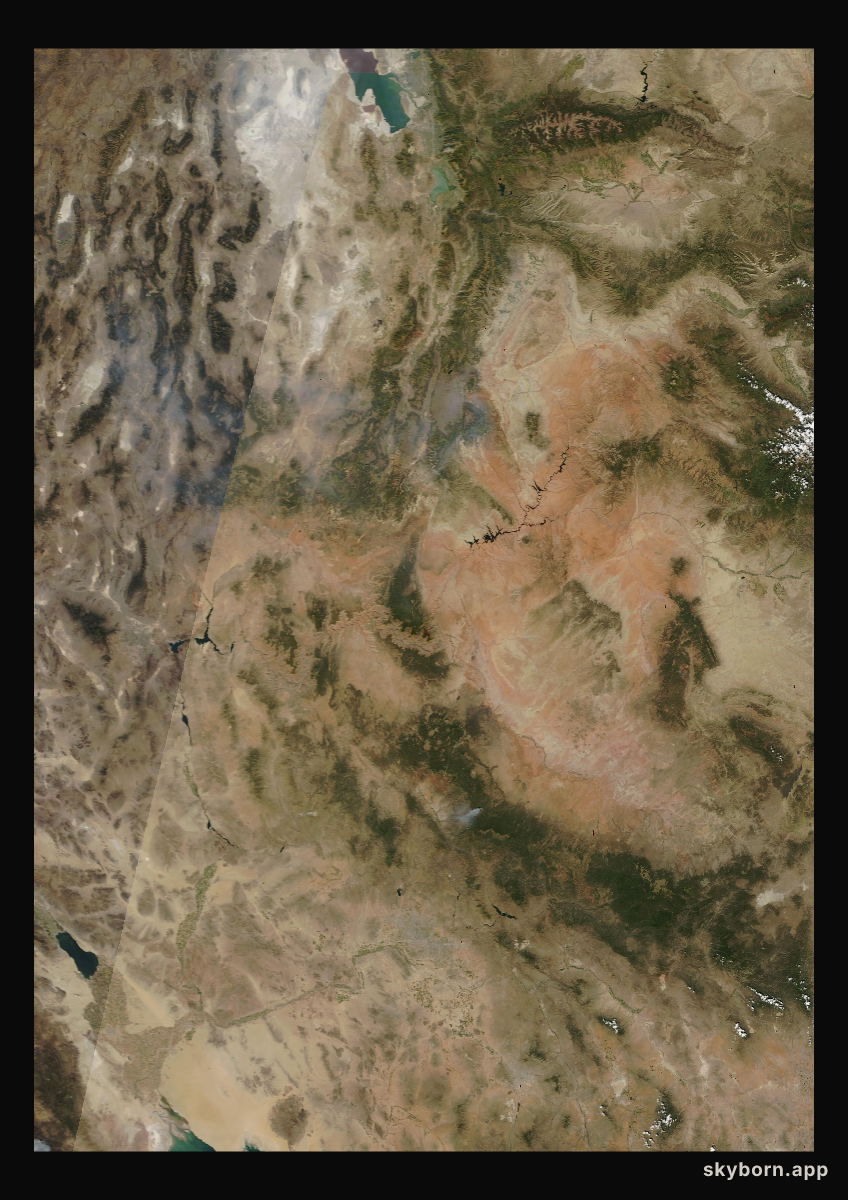 The Earth on 25 September 2009 · Colorado Plateau