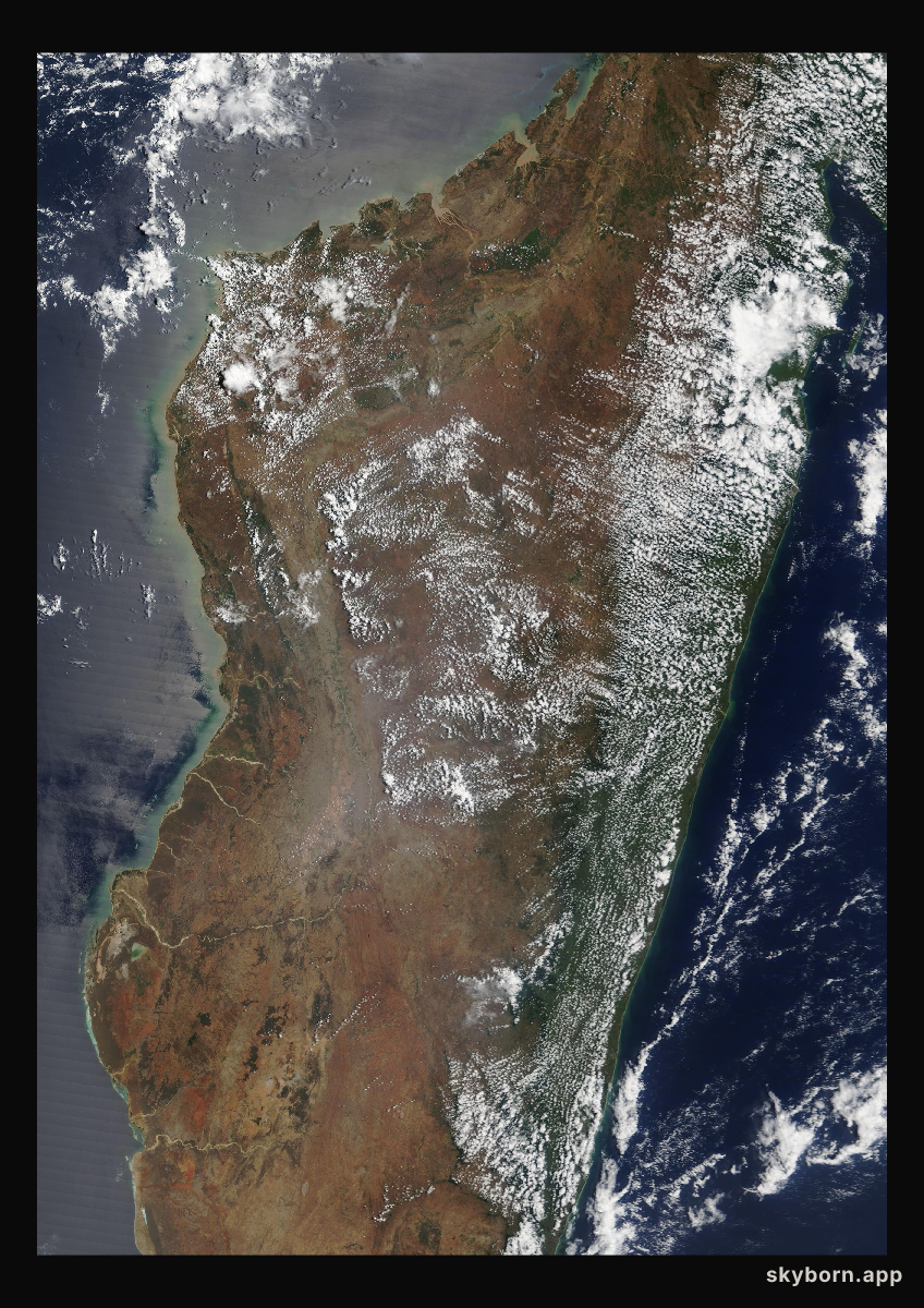 The Earth on 17 October 2009 · Madagascar