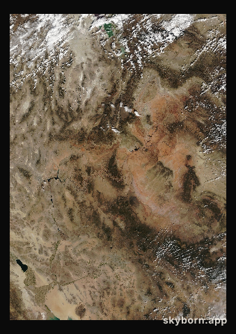 The Earth on 19 October 2009 · Colorado Plateau