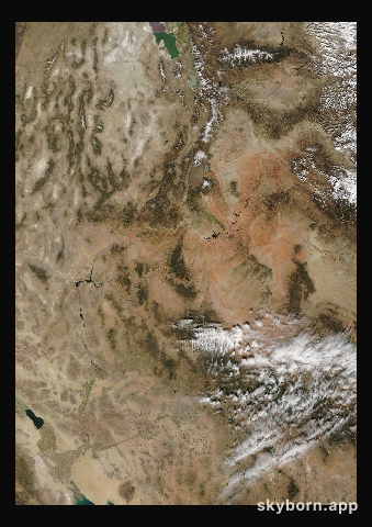 The Earth on 25 October 2009 · Colorado Plateau