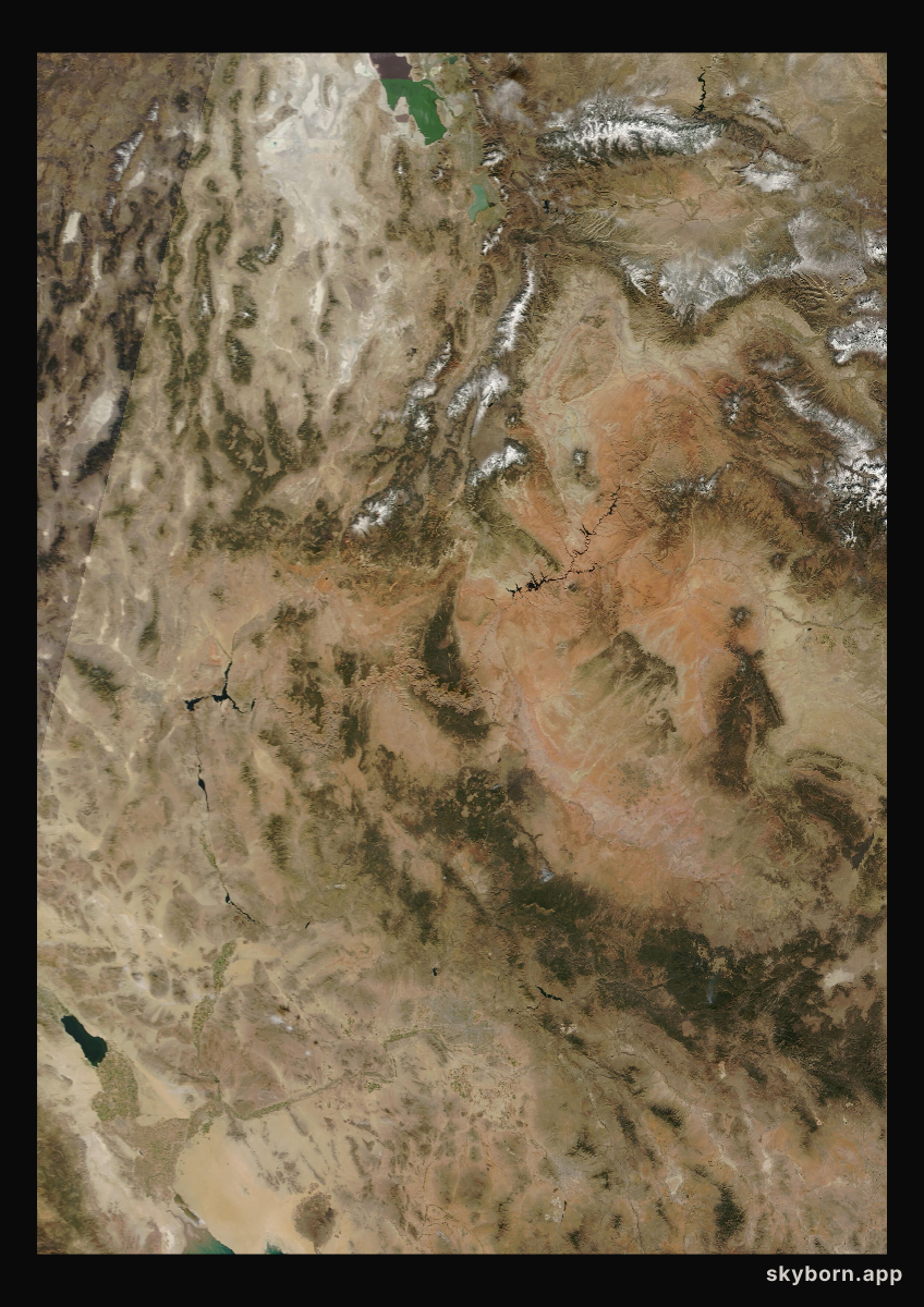 The Earth on 3 November 2009 · Colorado Plateau
