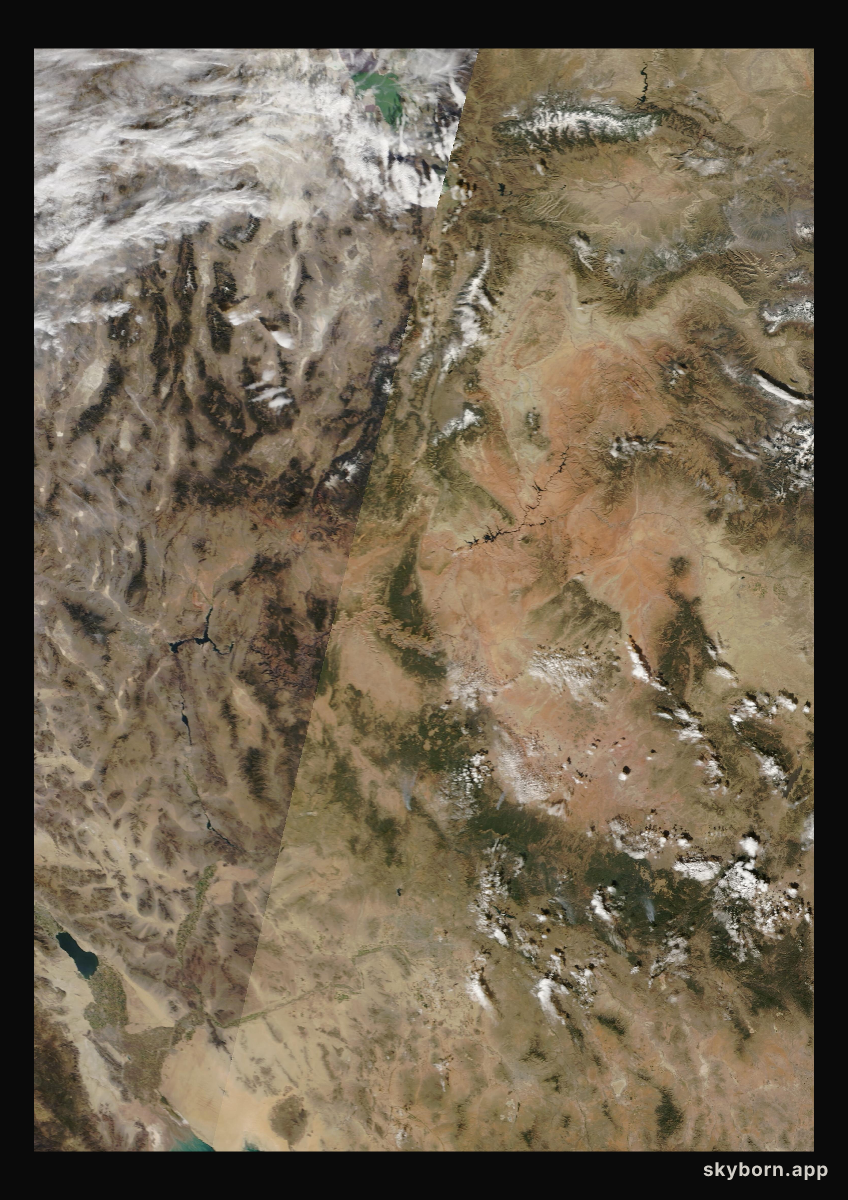 The Earth on 5 November 2009 · Colorado Plateau