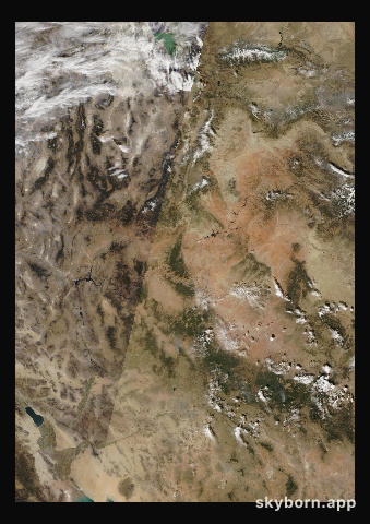 The Earth on 5 November 2009 · Colorado Plateau