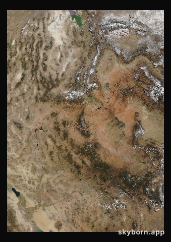 The Earth on 3 December 2009 · Colorado Plateau