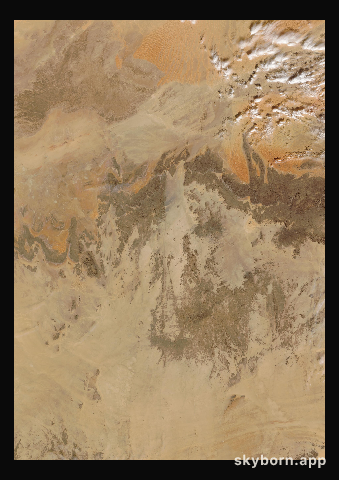 The Earth on 6 December 2009 · Sahara, Algeria