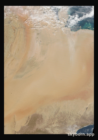 The Earth on 7 December 2009 · Empty Quarter, Arabia