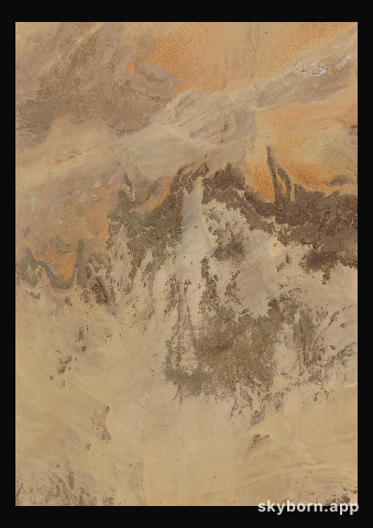 The Earth on 6 February 2010 · Sahara, Algeria