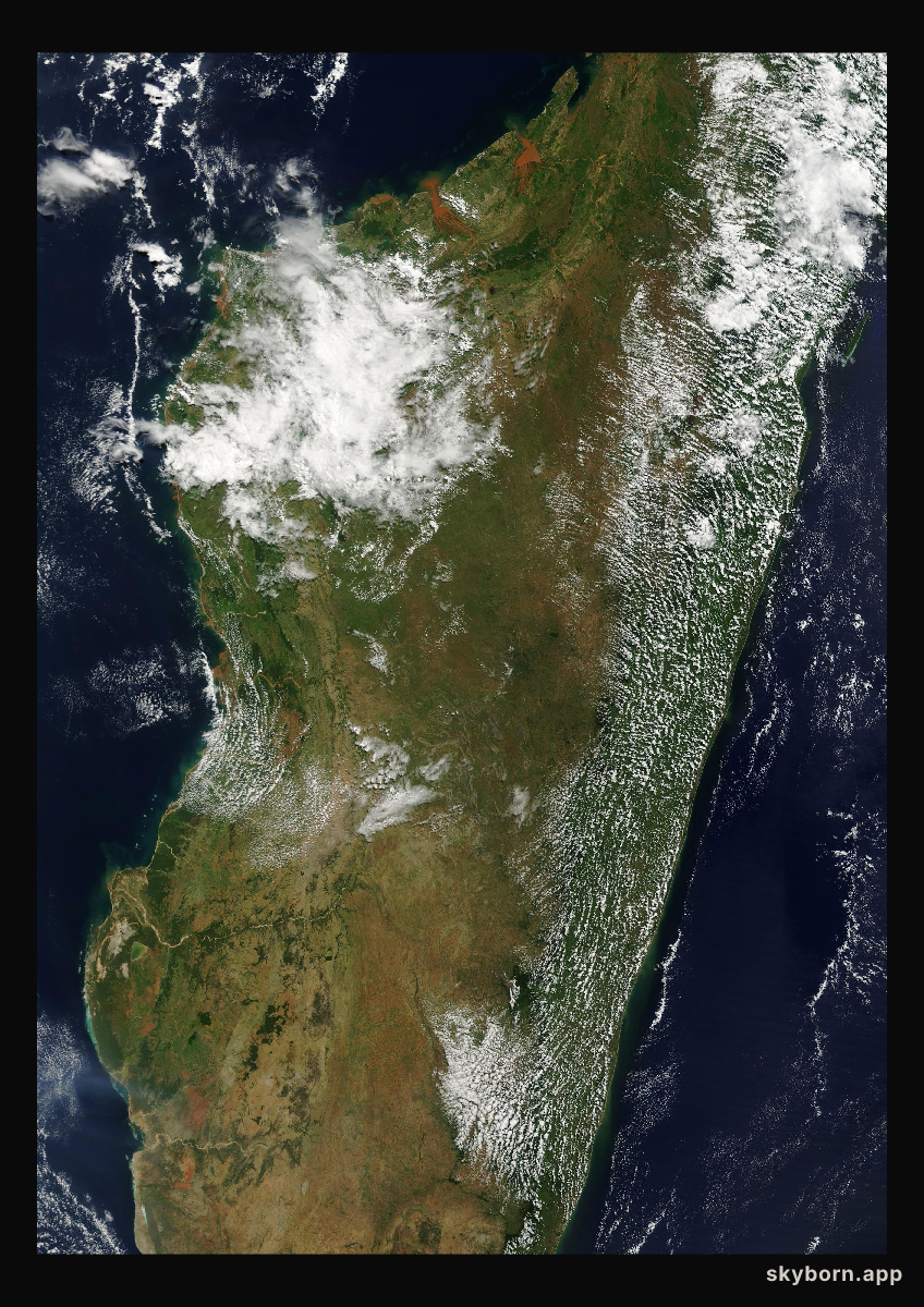 The Earth on 30 March 2010 · Madagascar