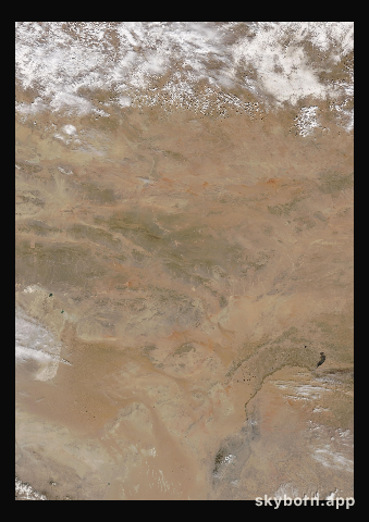 The Earth on 4 April 2010 · Gobi Desert
