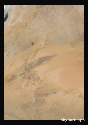 The Earth on 5 April 2010 · Eye of the Sahara, Mauritania