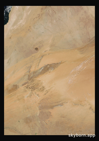 The Earth on 12 April 2010 · Eye of the Sahara, Mauritania