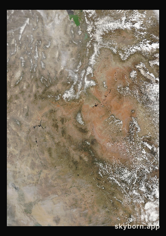 The Earth on 17 April 2010 · Colorado Plateau
