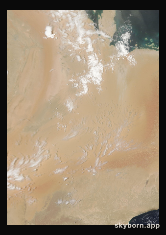 The Earth on 22 April 2010 · Empty Quarter, Arabia