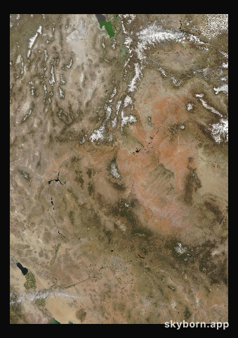 The Earth on 26 April 2010 · Colorado Plateau