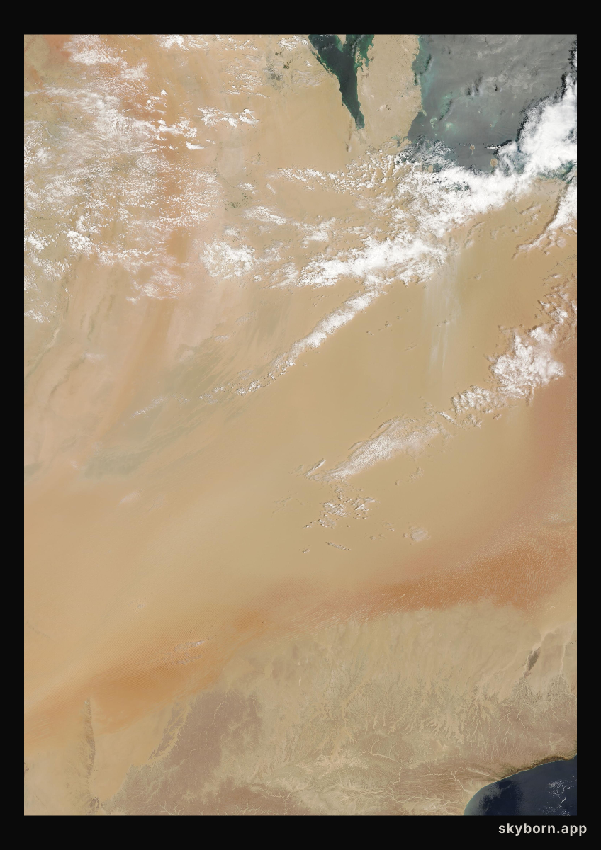 The Earth on 4 May 2010 · Empty Quarter, Arabia