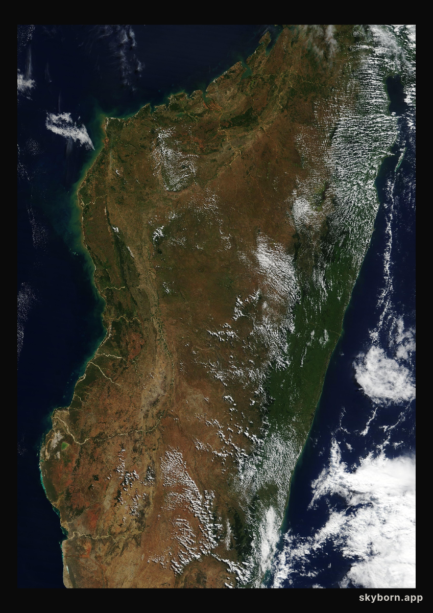 The Earth on 6 May 2010 · Madagascar