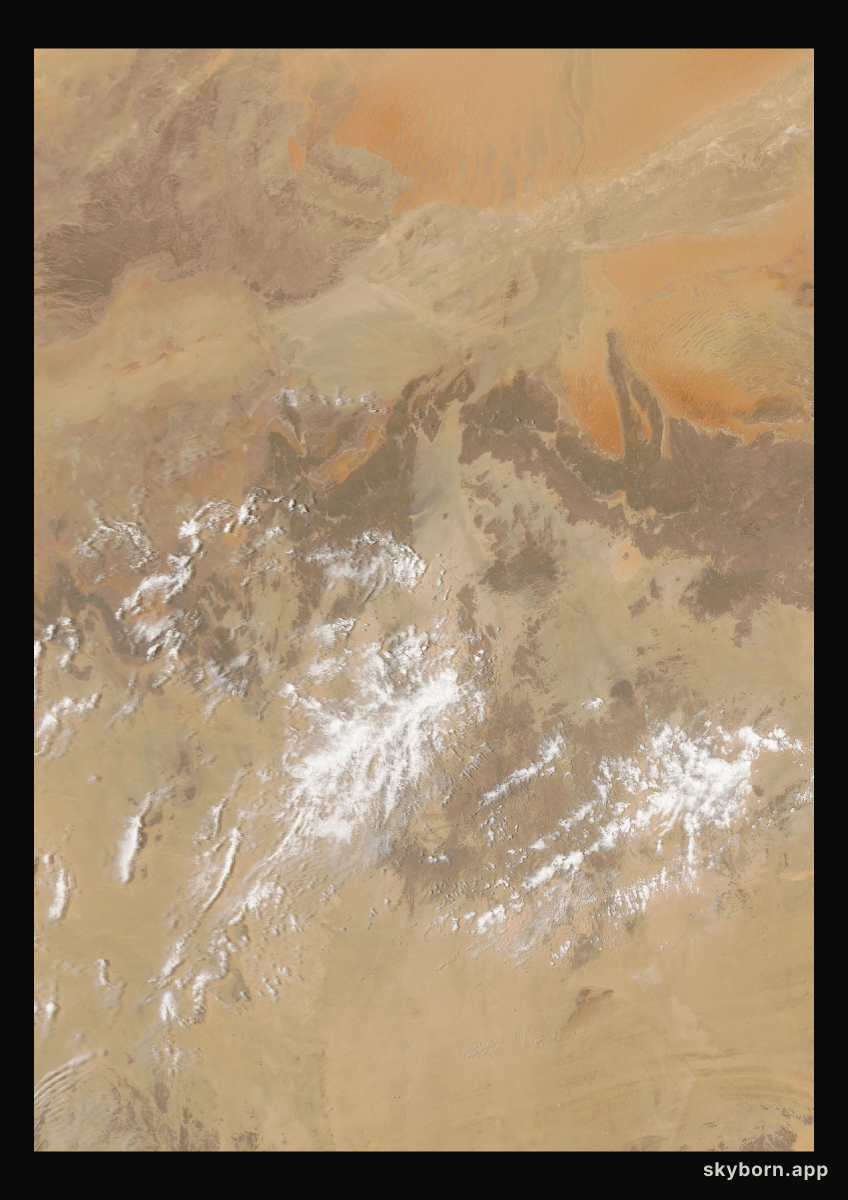 The Earth on 10 May 2010 · Sahara, Algeria
