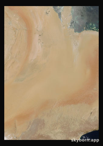 The Earth on 11 May 2010 · Empty Quarter, Arabia