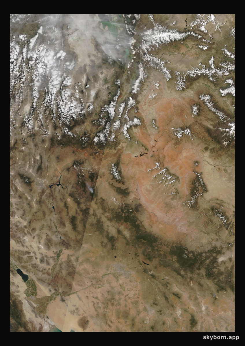 The Earth on 16 May 2010 · Colorado Plateau