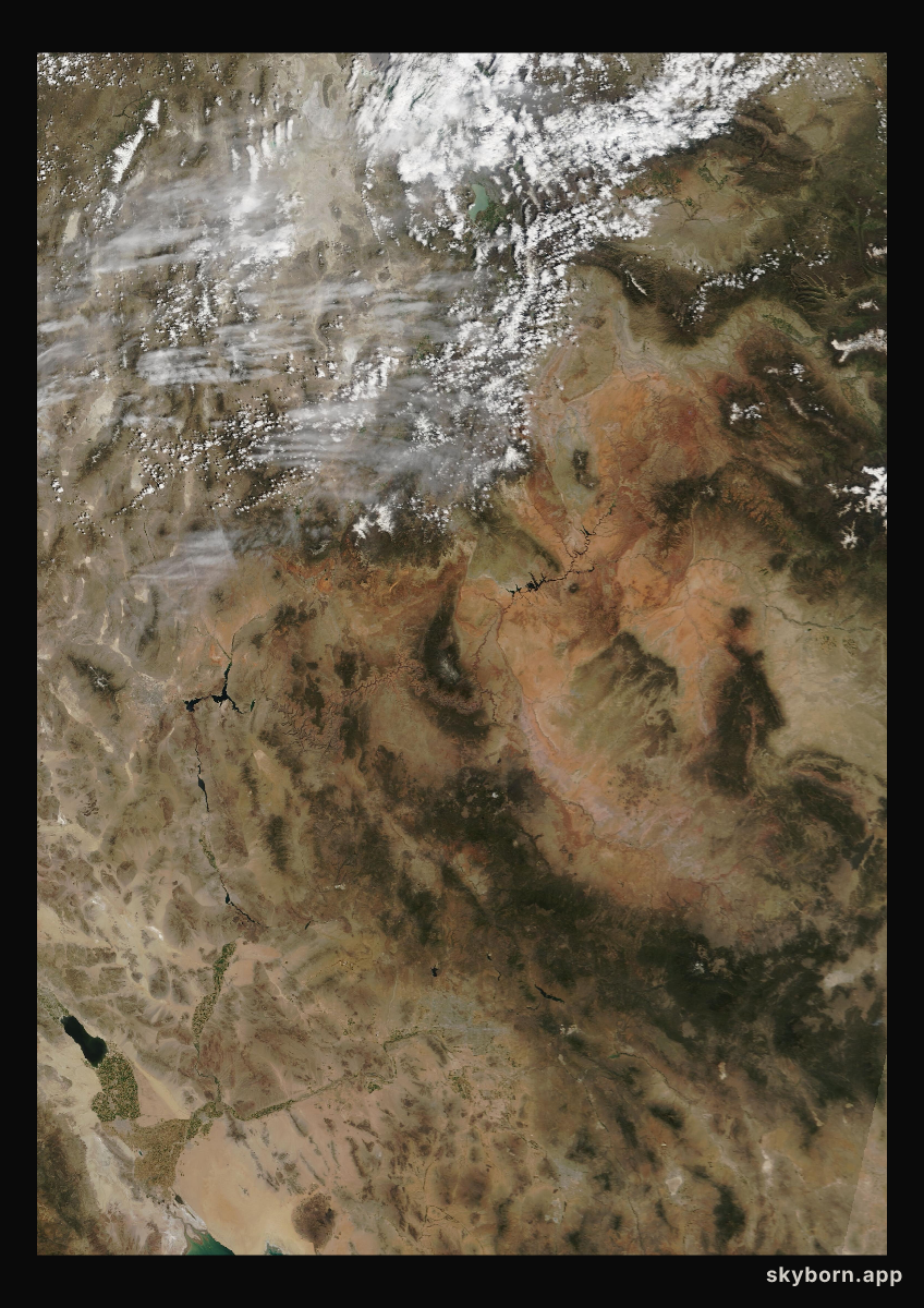 The Earth on 20 May 2010 · Colorado Plateau