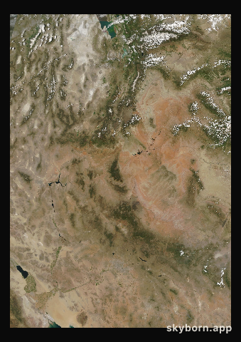 The Earth on 6 June 2010 · Colorado Plateau