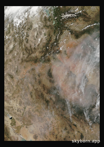 The Earth on 7 June 2010 · Colorado Plateau