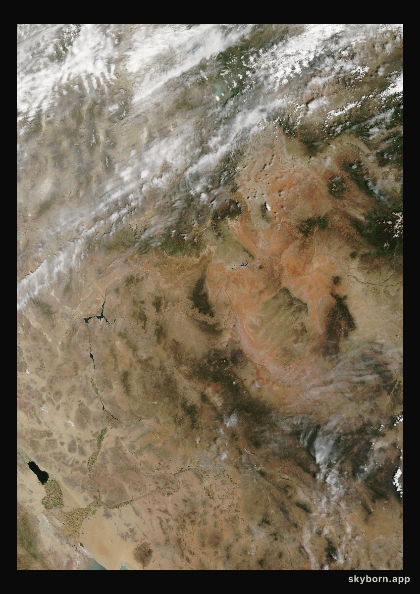 The Earth on 9 June 2010 · Colorado Plateau