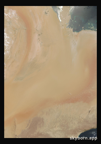 The Earth on 12 June 2010 · Empty Quarter, Arabia