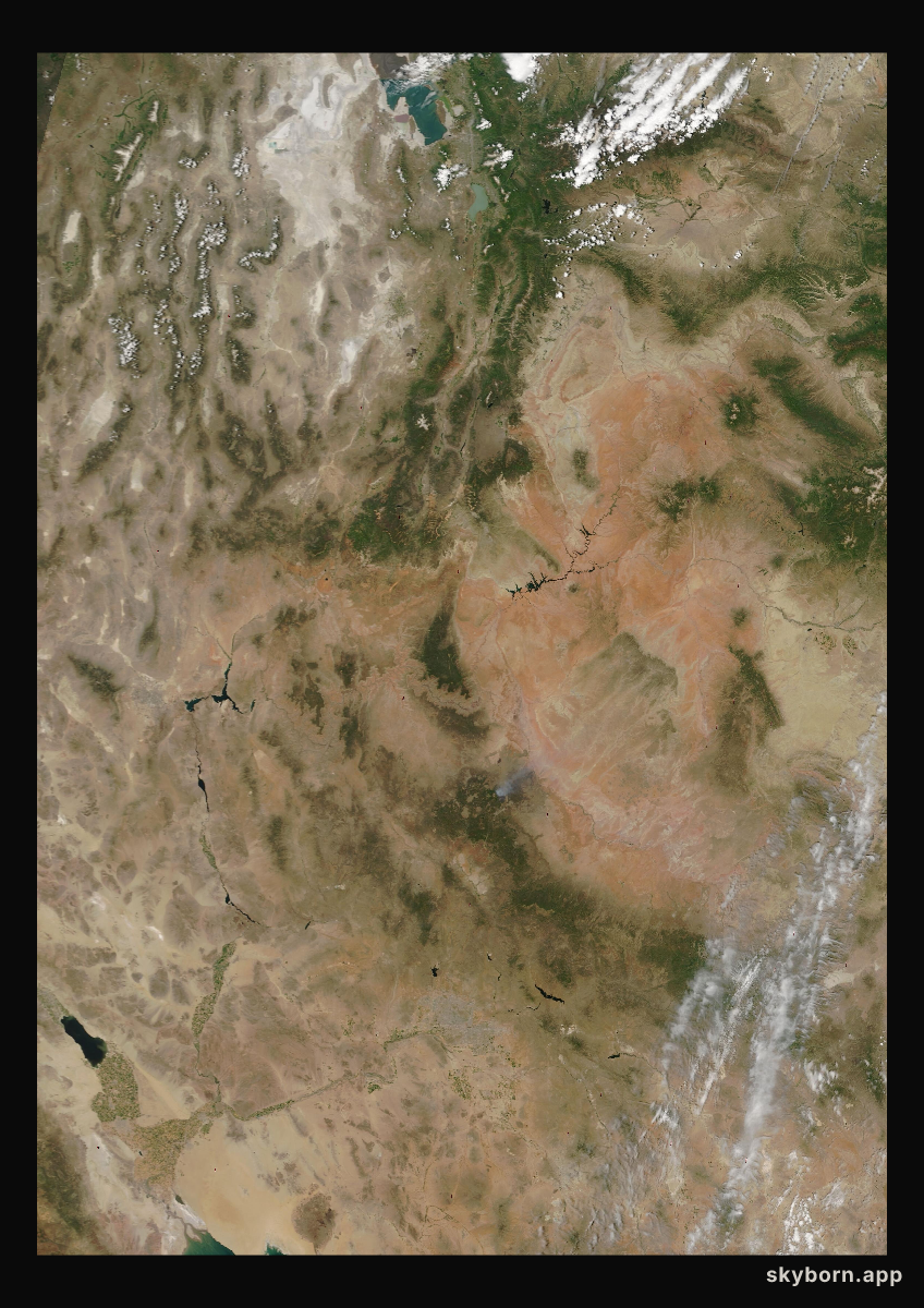 The Earth on 22 June 2010 · Colorado Plateau