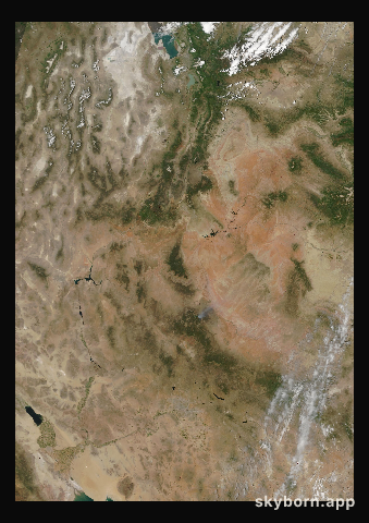 The Earth on 22 June 2010 · Colorado Plateau
