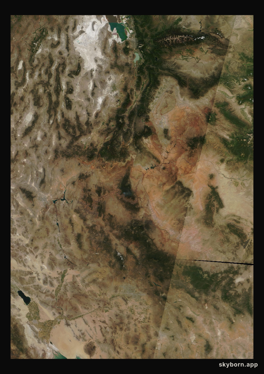 The Earth on 5 July 2010 · Colorado Plateau