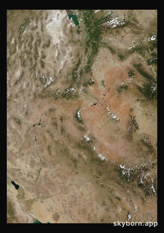 The Earth on 6 July 2010 · Colorado Plateau