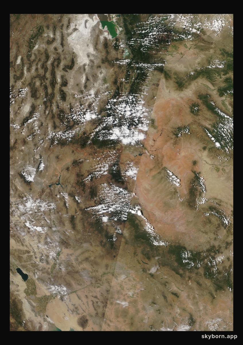 The Earth on 12 July 2010 · Colorado Plateau