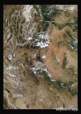 The Earth on 12 July 2010 · Colorado Plateau