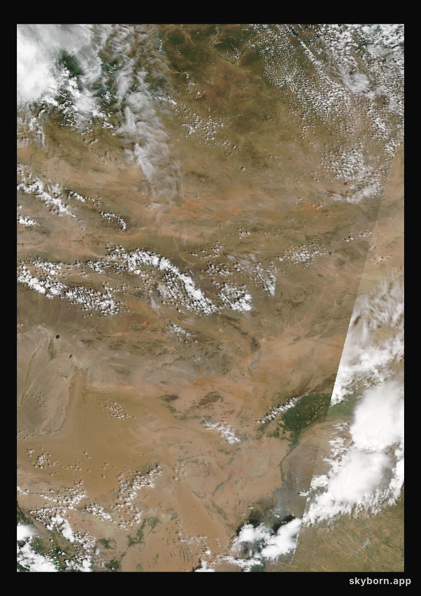 The Earth on 17 July 2010 · Gobi Desert