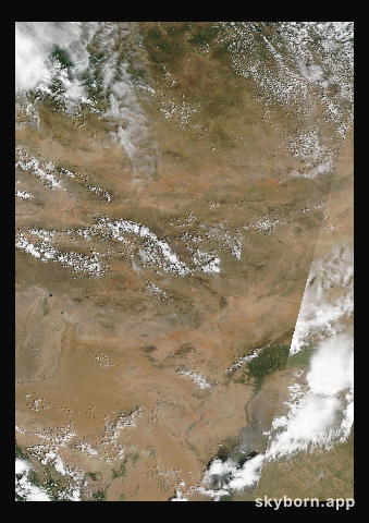 The Earth on 17 July 2010 · Gobi Desert
