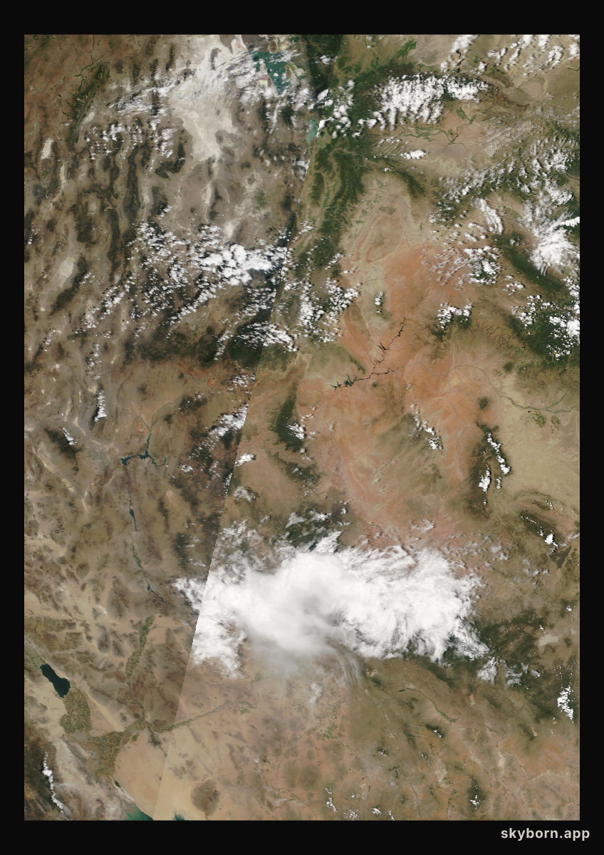 The Earth on 19 July 2010 · Colorado Plateau